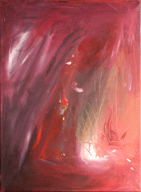 Blutstern (2004) 70x50 cm